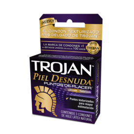 Trojan Piel Desnuda Puntos de Placer 3 Piezas Trojan Piel Desnuda Puntos de Placer 3 Piezas