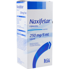 Naxifelar 250mg Suspensión oral 100mL