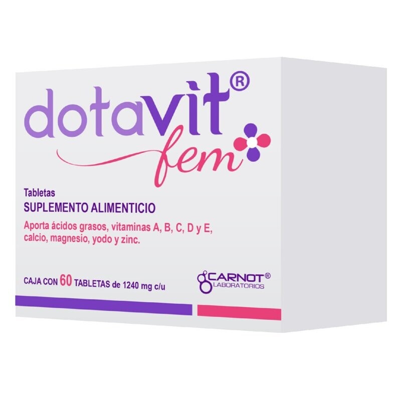 Dotavit Fem Oral 60 Tabletas Dotavit Fem Oral 60 Tabletas