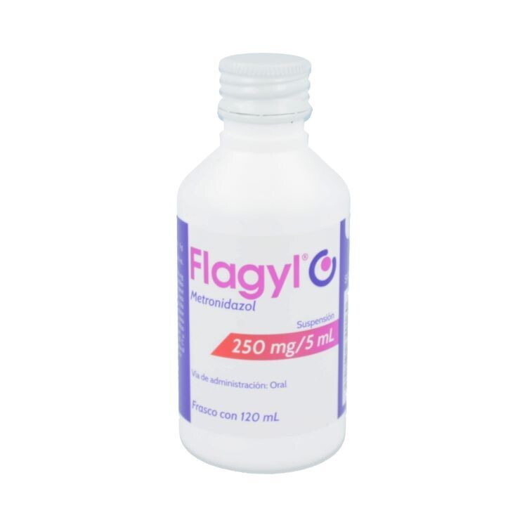 Flagyl 250mg Suspensión oral 120mL Flagyl 250mg Suspensión oral 120mL
