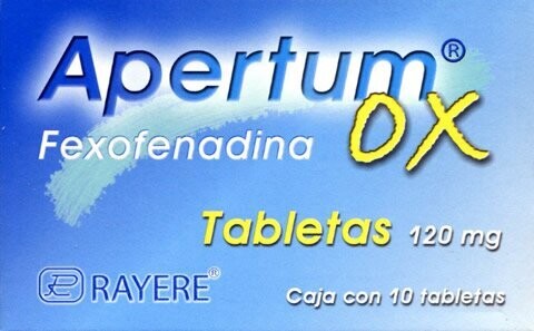 Apertum Ox Oral 120mg 10 Tabletas
