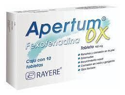 Apertum Ox Oral 180mg 10 Tabletas Apertum Ox Oral 180mg 10 Tabletas