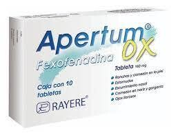 Apertum Ox Oral 180mg 10 Tabletas