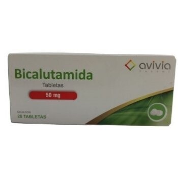 Bicalutamida 50mg oral 28 tabletas
