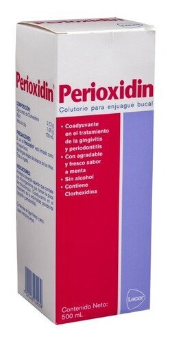 Perioxidin Lacer Enjuague Bucal 500mL Perioxidin Lacer Enjuague Bucal 500mL