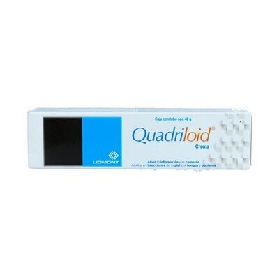 Quadriloid crema cutánea 40g