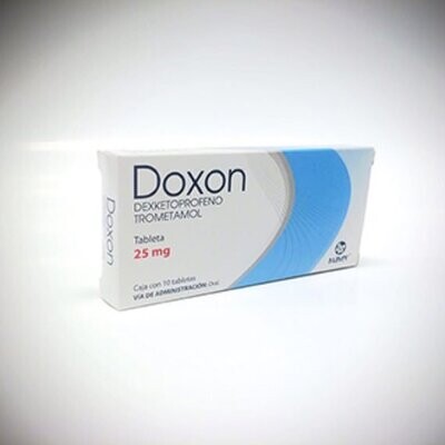 Doxon 25mg Oral 10 Tabletas