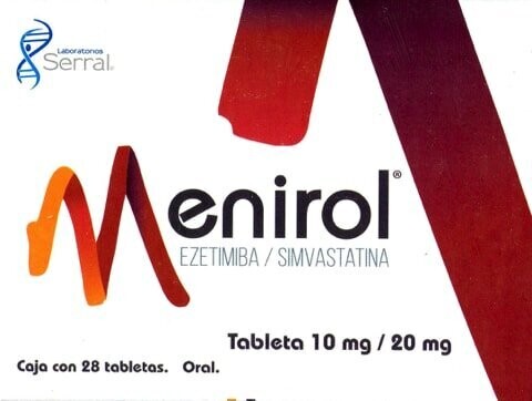 Menirol 10/20mg oral 28 Tabletas