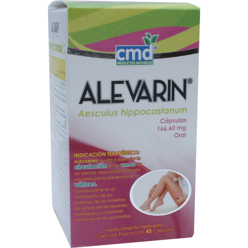 Alevarin oral 45 Cápsulas Alevarin oral 45 Cápsulas