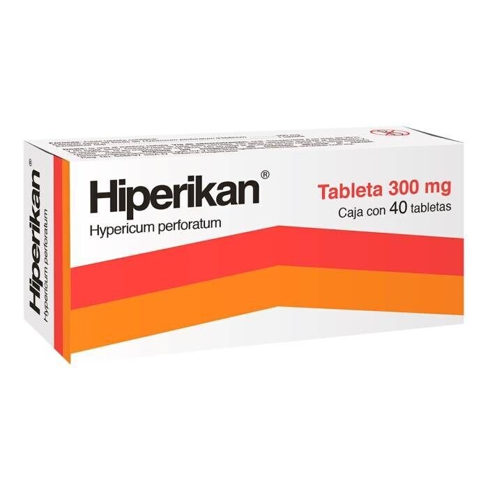 Hiperikan 300mg Oral 40 Tabletas Hiperikan 300mg Oral 40 Tabletas