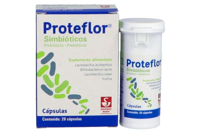 Proteflor oral 20 Cápsulas Proteflor oral 20 Cápsulas
