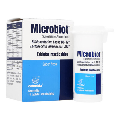 Microbiot Oral 14 Tabletas Masticables