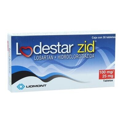Lodestar Zid 100/25mg Oral 30 Tabletas Lodestar Zid 100/25mg Oral 30 Tabletas