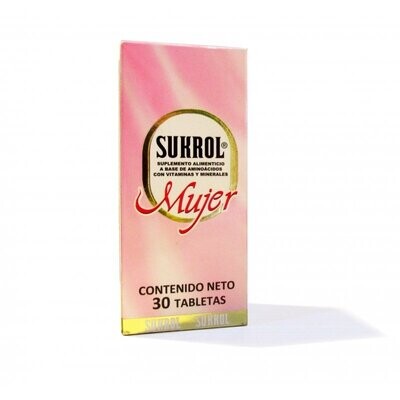 Sukrol Mujer Oral 30 Tabletas