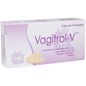 Vagitrol V vaginal 10 óvulos