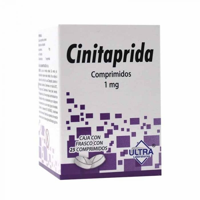 Cinitaprida 1mg oral 25 tabletas Cinitaprida 1mg oral 25 tabletas