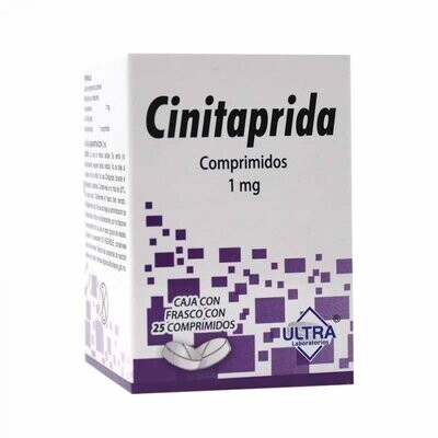 Cinitaprida 1mg oral 25 tabletas