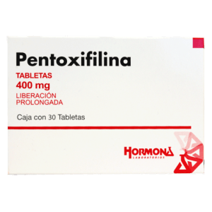 Pentoxifilina 400mg oral 30 Tabletas
