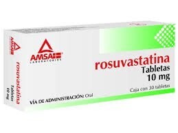 Rosuvastatina Oral 10mg 30 Tabletas