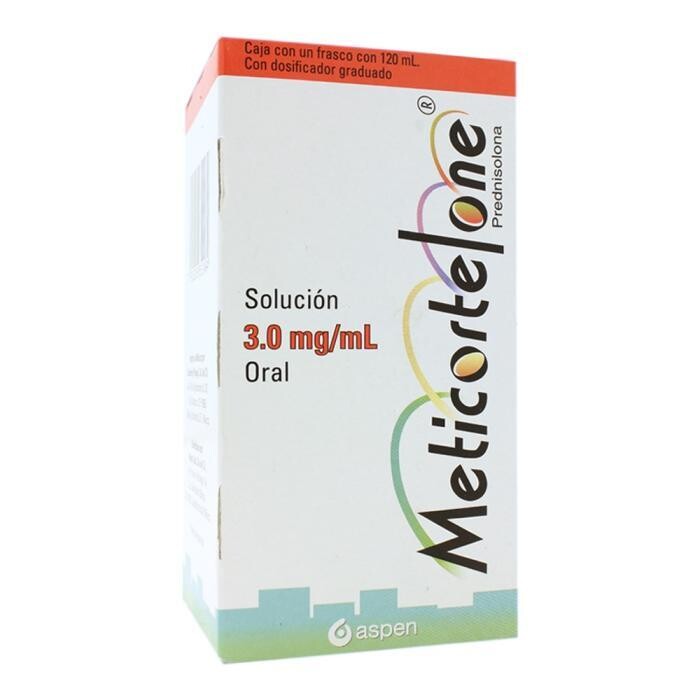 Meticortelone 3mg Solucion oral 120mL