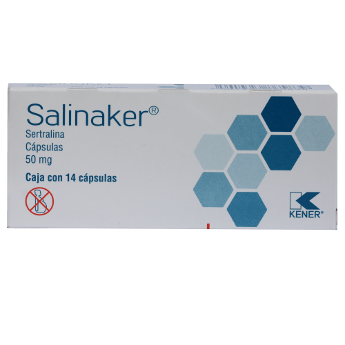 Salinaker 50mg oral 14 Capsulas Salinaker 50mg oral 14 Capsulas