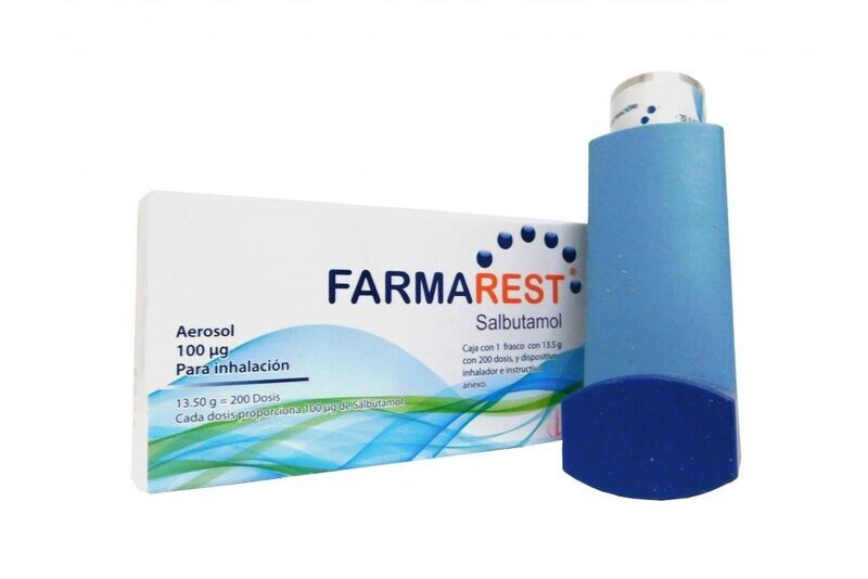 Farmarest 100ug para Inhalación aerosol