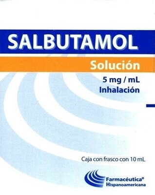 Salbutamol 5mg Inhalador 10mL Salbutamol 5mg Inhalador 10mL