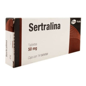 Sertralina 50mg oral 14 Tabletas