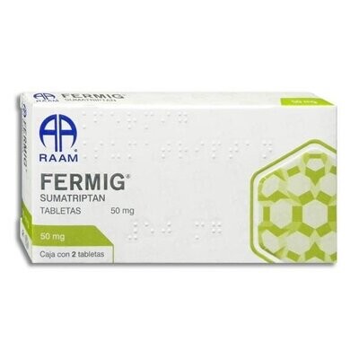 Fermig 50mg oral 2 tabletas Fermig 50mg oral 2 tabletas