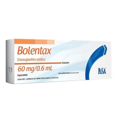Bolentax Solución Inyectable 60mg 2 Jeringas 0.6mL