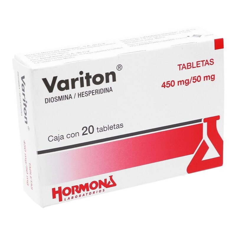 Variton 500mg oral 20 Tabletas Variton 500mg oral 20 Tabletas