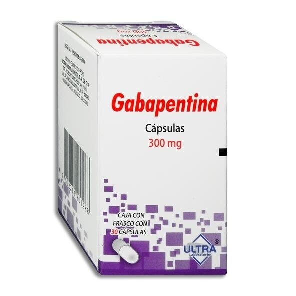 Gabapentina 300mg Oral 30 Tabletas