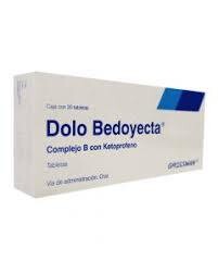 Dolo Bedoyecta oral 30 tabletas Dolo Bedoyecta oral 30 tabletas