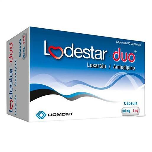 Lodestar Duo Oral 100/5mg 30 Cápsulas