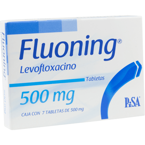Fluoning 500mg oral 7 tabletas