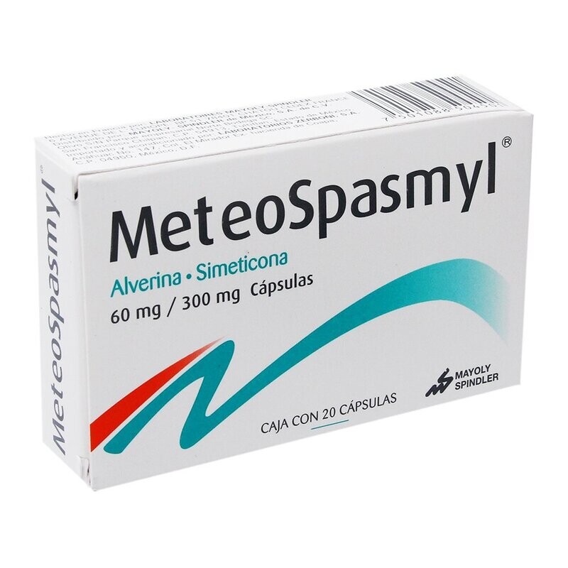 Meteospasmyl oral 20 Cápsulas Meteospasmyl oral 20 Cápsulas