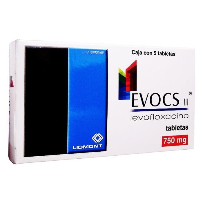Evocs III 750mg oral 5 Tabletas