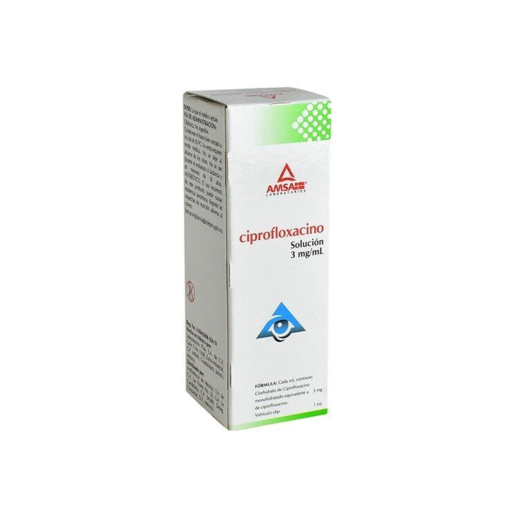 Ciprofloxacino Solucion Oftalmica 5mL