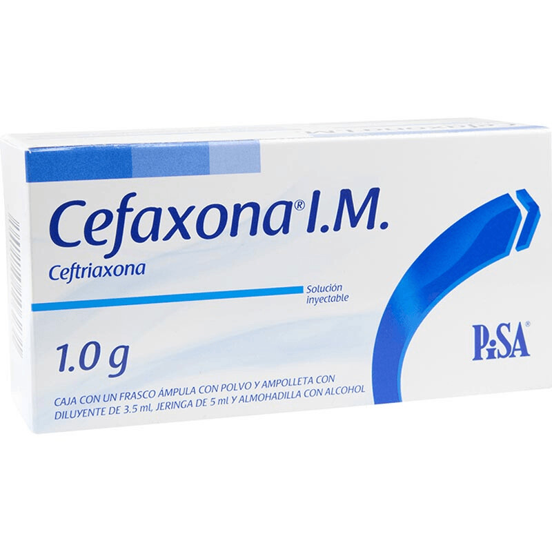 Cefaxona IM 1g Solución Inyectable