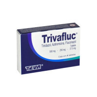 Trivafluc oral 4 tabletas