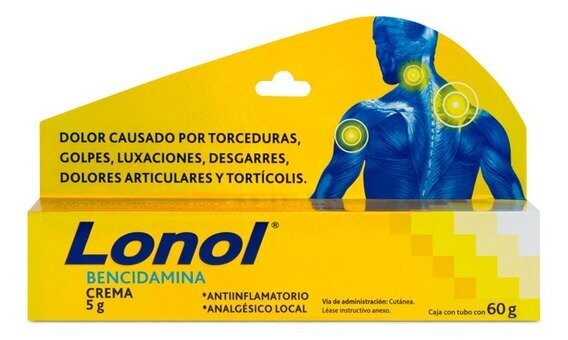 Lonol Crema topico 60g