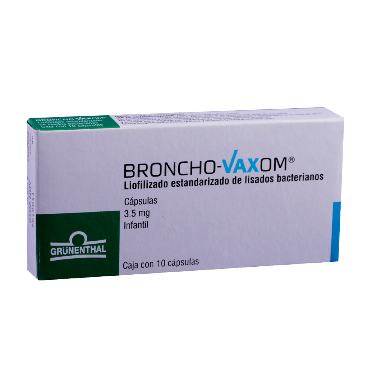 Broncho-Vaxom Infantil oral 10 cápsulas