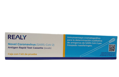 Prueba COVID REALY Novel Coronovirus Antigen Rapid Test Cassette (Swab)