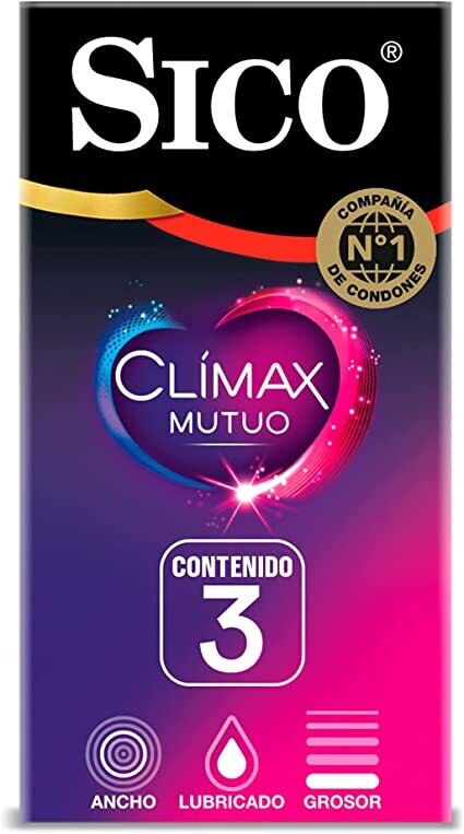Sico Climax Mutuo 3 Condones