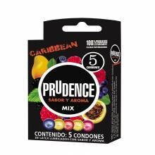Prudence Mix Caribbean caja con 5 preservativos