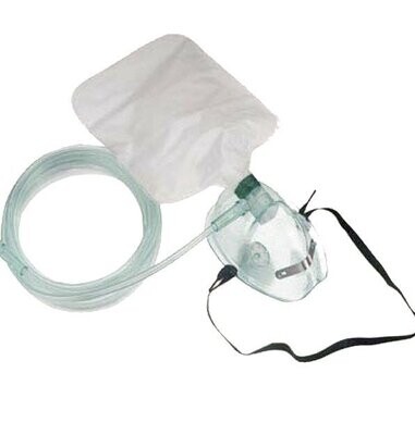 Mascarilla para Oxigeno Con Bolsa de Reinhalación Adulto Mascarilla para Oxigeno Con Bolsa de Reinhalación Adulto