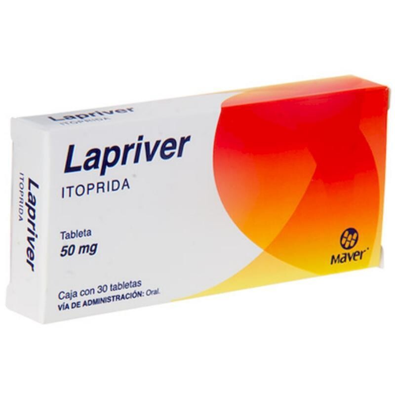 Lapriver 50mg oral 30 tabletas Lapriver 50mg oral 30 tabletas