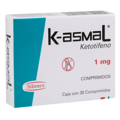 K-Asmal Oral 1mg 30 Comprimidos