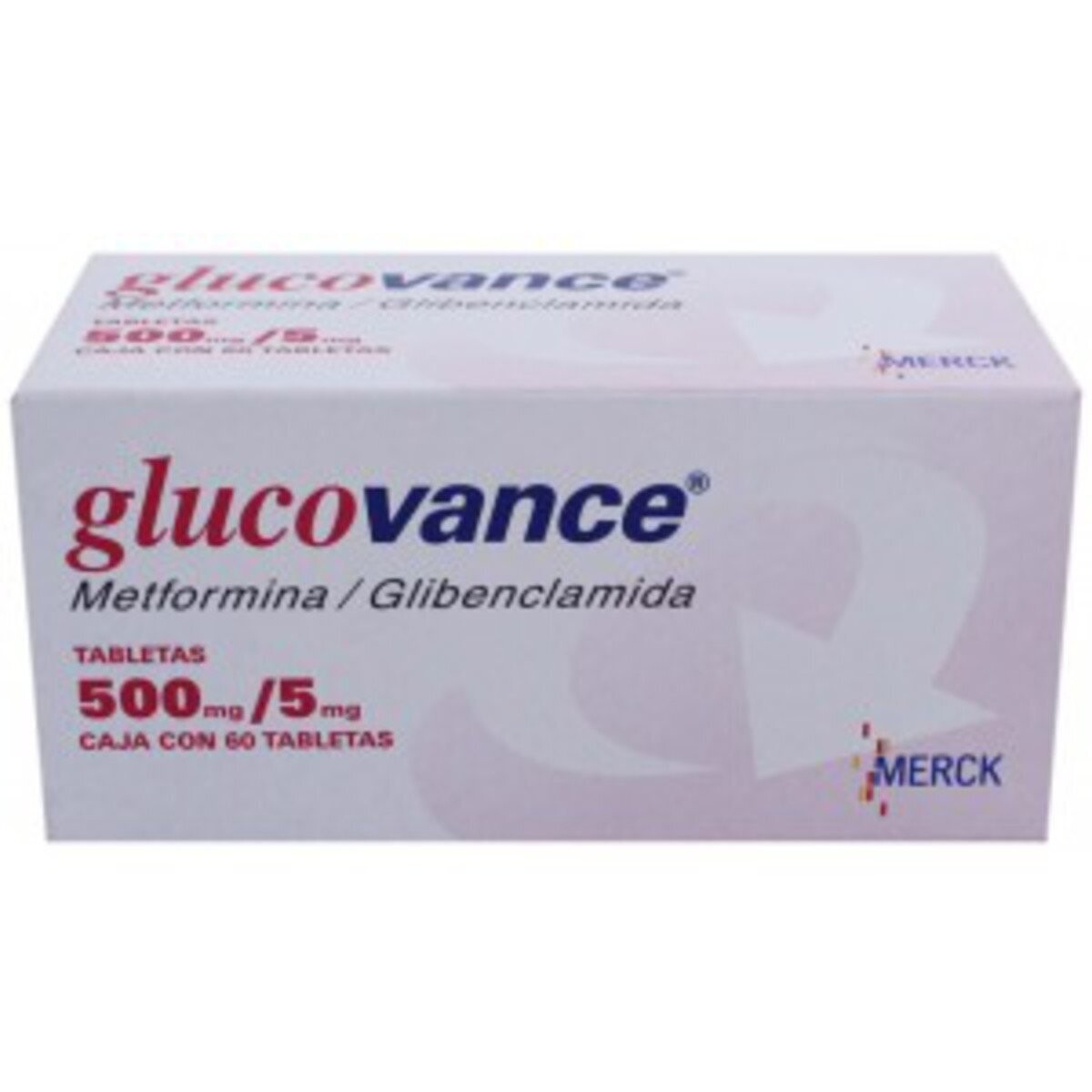 Glucovance 500/5mg Oral 60 Tabletas