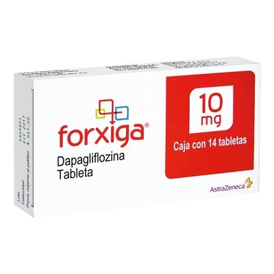 Forxiga 10mg oral 14 tabletas Forxiga 10mg oral 14 tabletas